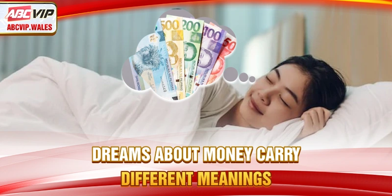 Dream about money contain different meanings