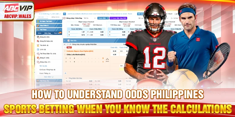 How to understand odds Philippines sports betting when you know the calculations