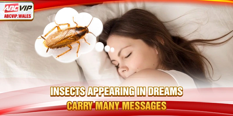 Insects appearing in dreams carry many messages