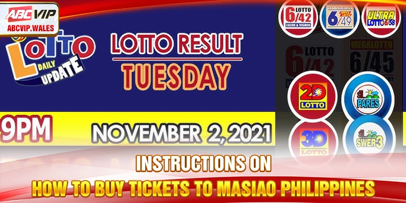 Instructions on how to buy tickets to Masiao Philippines