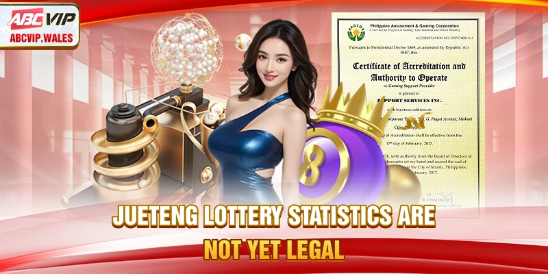 Jueteng lottery statistics are not yet legal