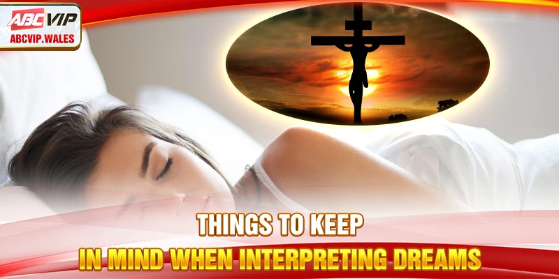 Dreaming of the Cross: Good Omen & Suggested Numbers 11 Things to keep in mind when interpreting dreams
