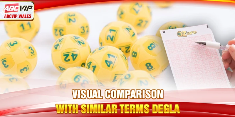 Visual comparison with similar terms degla
